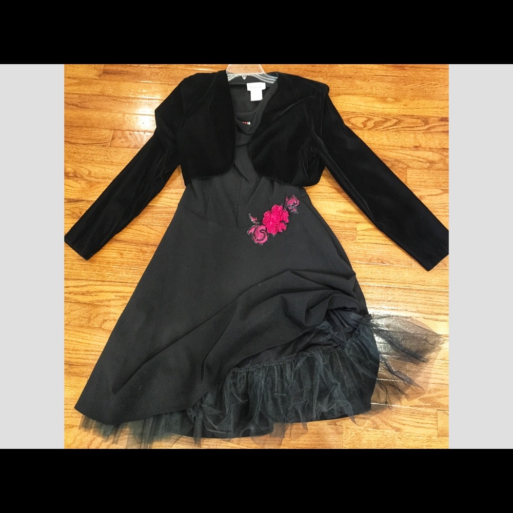 ❤️SALE❤️Party Dress With Jacket Size 11 junior - Picture 4 of 4